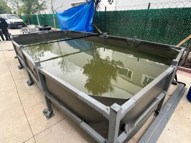 Askeri Helikopter Su Alma Test Havuzu